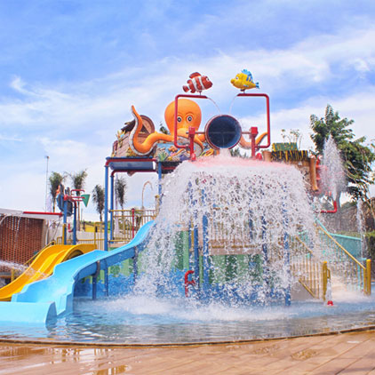 Mini Water Park for Kids  activity is provided at Family Paradise