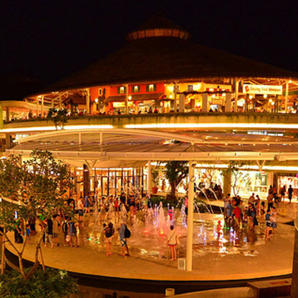 Beach Walk Shopping destination around Grand Mirage Resort, Shopping venue activities at Kuta area