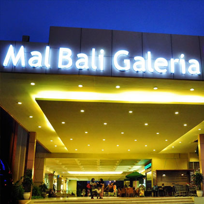 Mall Bali Galeria Shopping destination around Grand Mirage Resort, Shopping venue activities Kuta area