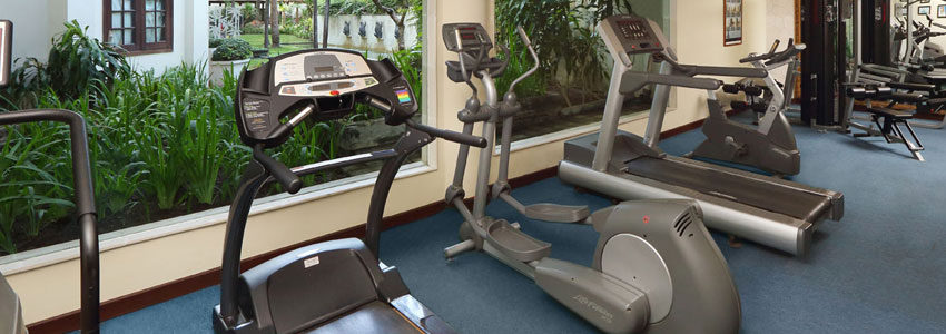 Grand Mirage Resort bali gym facility with state of the art equipment